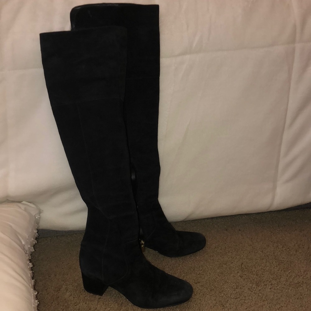 Sam Edelman knee high suede boots